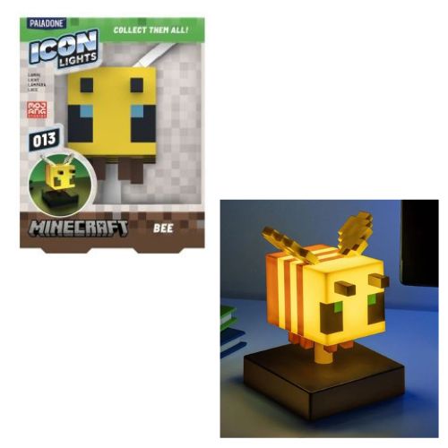 PALADONE – MINECRAFT – Bee Icon Light Lampada Ape cm –  (In box cm)…x6…x24